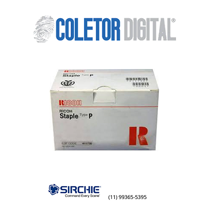 Cartr Ricoh 411730 – Cartucho Grampos Tipo P – Original – 5.000 grampos