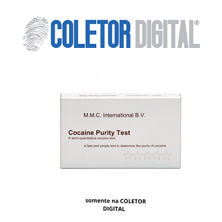 Teste de pureza de cocaína MMC - 2 caixas