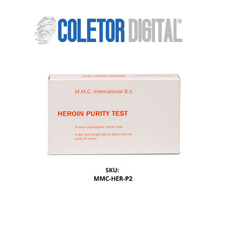 Testes de pureza de heroína MMC - 1 caixa