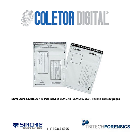 ENVELOPE STARLOCK ® POSTAGEM SLML-18 (SLML197267)- Pacote com 20 peças