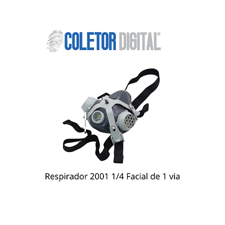 Respirador 2001 1/4 Facial de 1 via
