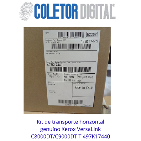 Kit de transporte horizontal genuíno Xerox VersaLink C8000DT/C9000DT T 497K17440