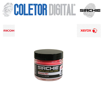 Pó fluorescente para impressões digitais REDescent, 59 ml (2 oz) LL701