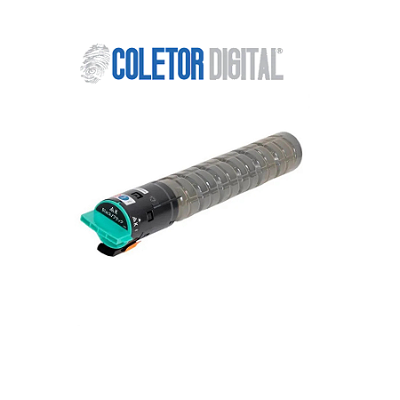 Toner Ricoh MP C2051 C2030 C2050 C2551 Compatível Preto 10K