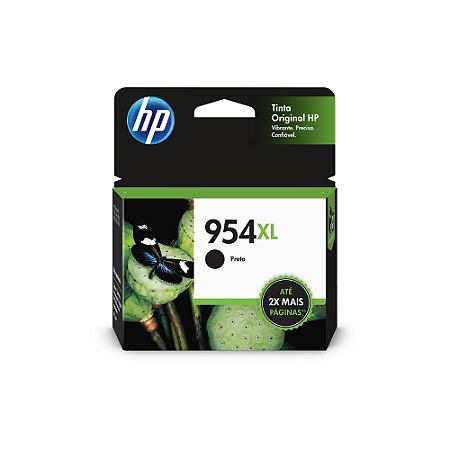 Cartucho de Tinta HP 954XL L0S71AB Preto | 8700 8710 8715 8720 8716 8725 8210 8740 | Original 42,5ml