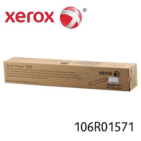 Toner Xerox Phaser 7800 Magenta - 106R01571