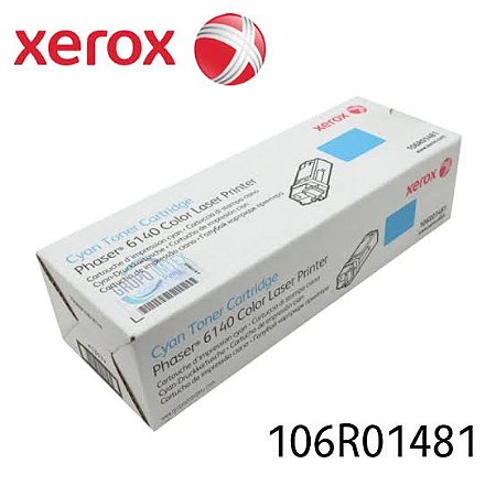Toner Xerox Ciano 106r01481 | Xerox 6140 6140dn