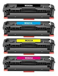 Kit Toner Compatível HP 414A 4 Cores sem Chip 2.4k | M454 | M479 | Ollix