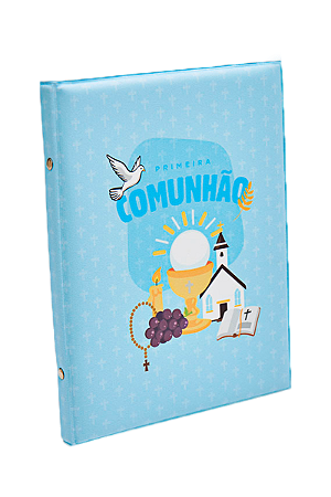 Album Primeira Comunhão, azul