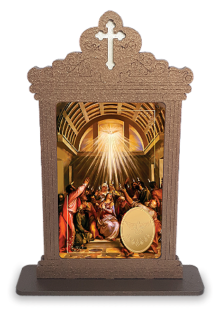 Oratório de mesa Divino Espirito Santo