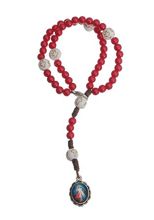 Terço de pulso Jesus Misericordioso