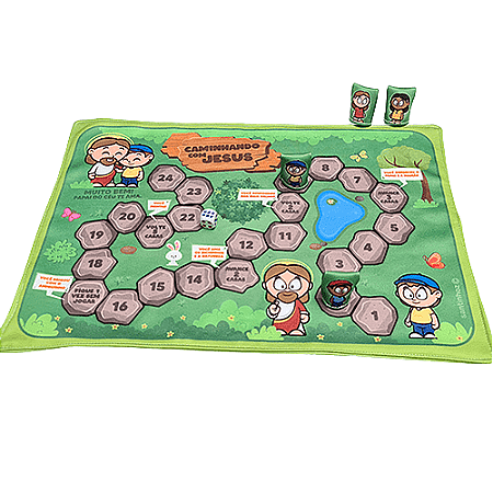 Jogo Caminhando com Jesus - Santinhoz