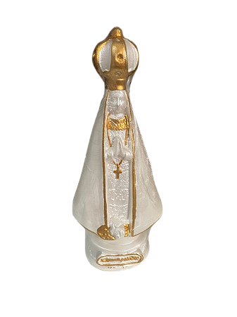 Ns Aparecida, pérola, 17 cm