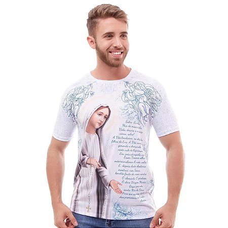 Camiseta Nossa Senhora de Fátima, Masculina, G2