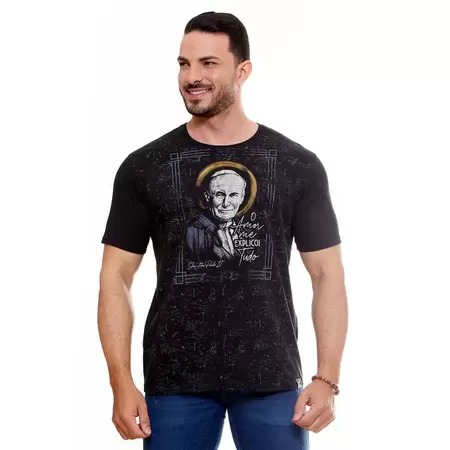 Camiseta São João Paulo II , Masculina, M