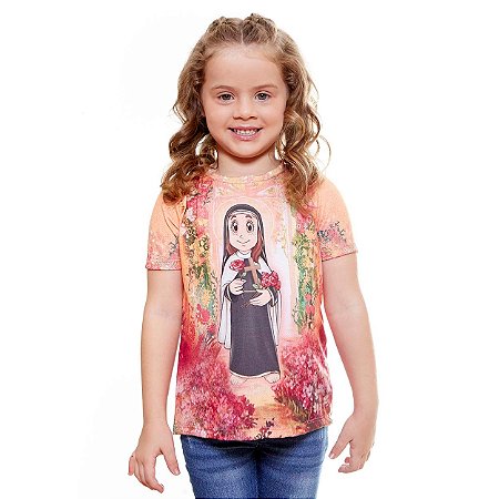 Camiseta Santa Terezinha, Infantil, 2 Anos