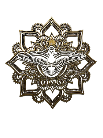 Mandala Espirito Santo 30cm