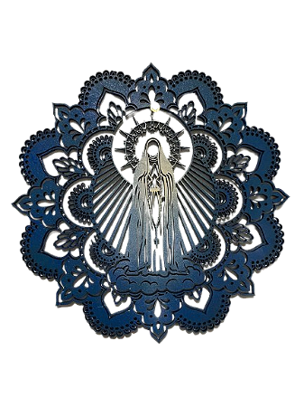 Mandala Nossa Senhora Fatima 20cm