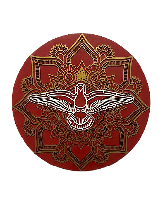 Mandala Espirito Santo, 40cm