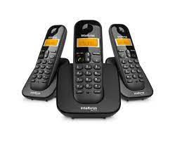 Telefone sem fio Intelbras + 2 ramais TS3113