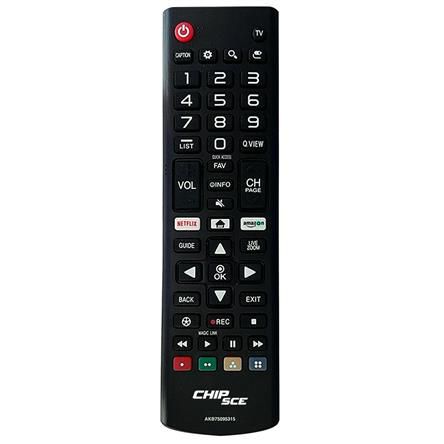 Controle Remoto LG AKB75093515/3508 p/ TV Smart 4K c/ Tecla Netflix e Amazon