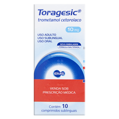 TORAGESIC 10 MG X 20 COMPRIMIDOS SUBLINGUAIS