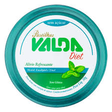 VALDA DIET - PASTILHAS - LATA 50G UNITARIO