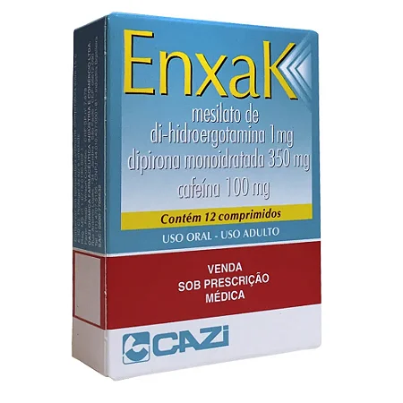 ENXAK - CAIXA C/ 12 COMPRIMIDOS