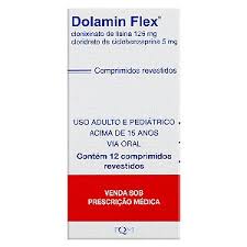 DOLAMIN FLEX 125MG + 5 MG X 12 COMPRIMIDOS