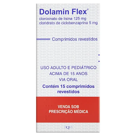 DOLAMIN FLEX 125MG + 5 MG X 15 COMPRIMIDOS