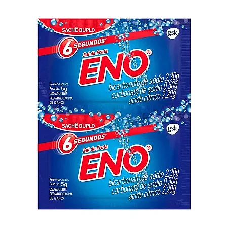 SAL DE FRUTA CX C/ 60 ENVELOPES X 5 G - ENO