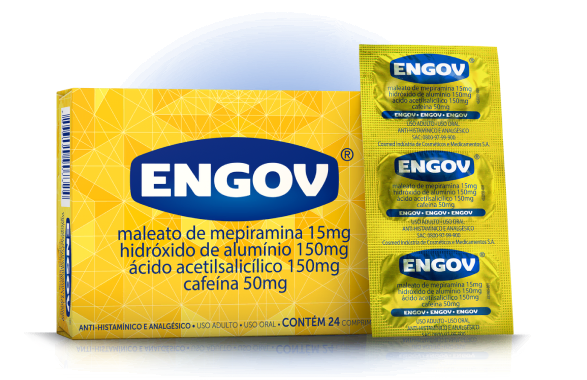 ENGOV 15MG + 150 MG 150MG + 50 MG - 150 COMPRIMIDOS - (25 BLISTER X 6 COMP))
