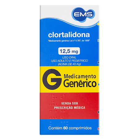 CLORTALIDONA 12,5 MG X 60 COMPRIMIDOS
