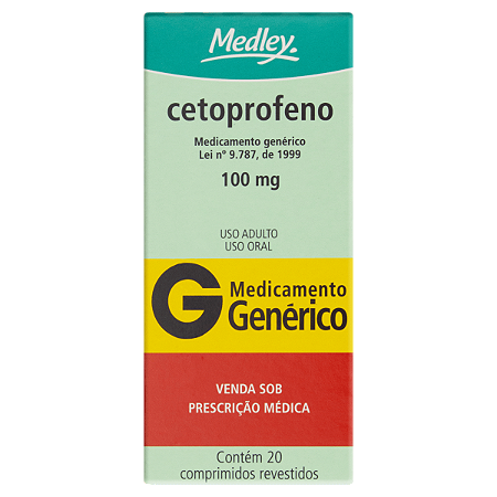 CETOPROFENO - 100 MG X 20 COMPRIMIDOS