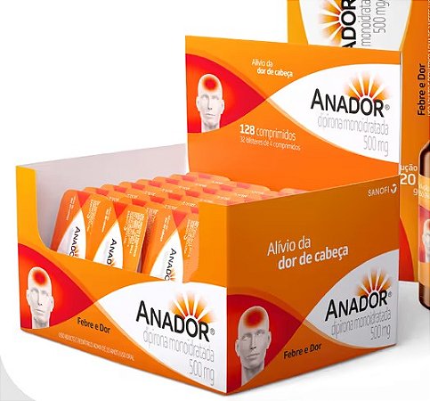 ANADOR 500 MG X 128 COMPRIMIDOS