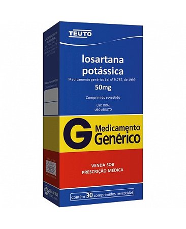 LOSARTANA 50 MG X 30 COMPRIMIDOS