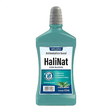 ANTISSEPTICO BUCAL HALINAT COOL MINT 500ML