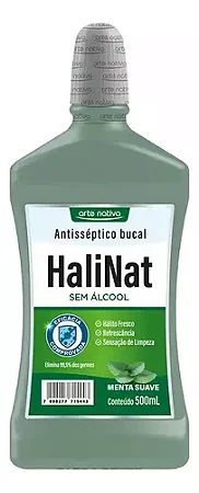 ANTISSEPTICO BUCAL HALINAT MENTA SUAVE 500ML