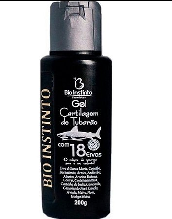 GEL 18 ERVAS - (CARTILAGEM DE TUBARÃO) - 200G