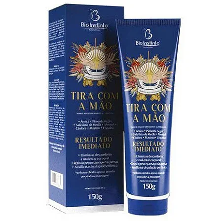 TIRA COM A MÃO - 150G - POMADA MASSAGEADORA