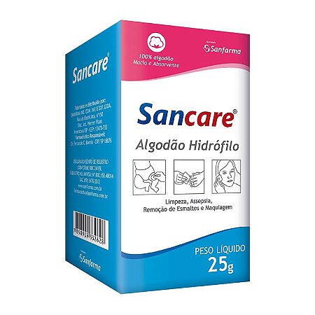 ALGODÃO HIDROFILO 25G