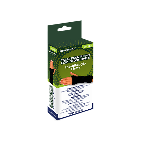 TALA PARA PUNHO COM DEDOS LIVRES - TAMANHO P