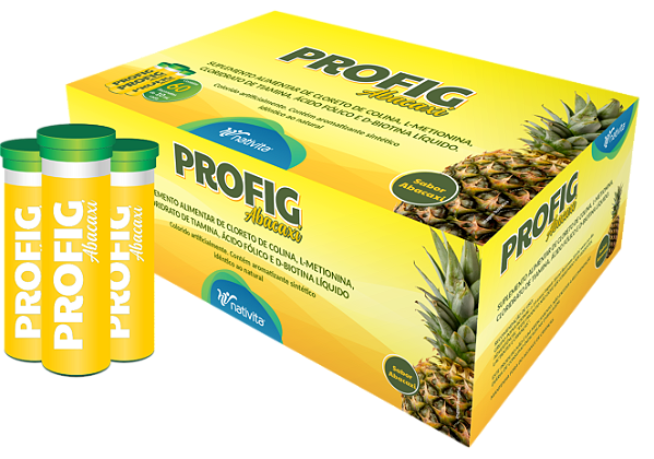 PROFIG DISPLAY C/ 60 FLACONETES X 10 ML - SABOR ABACAXI