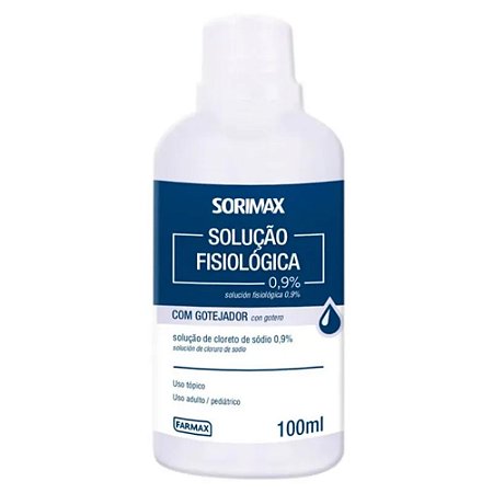 SORO FISIOLOGICO - SORIMAX - 100 ML