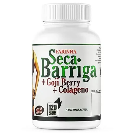 SECA BARRIGA + GOJI BERRY + COLAGENO C/ 60 CAPS