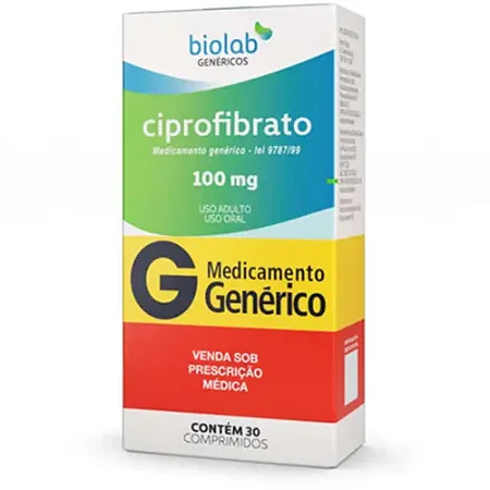 CIPROFIBRATO 100 MG X 30 COMPRIMIDOS