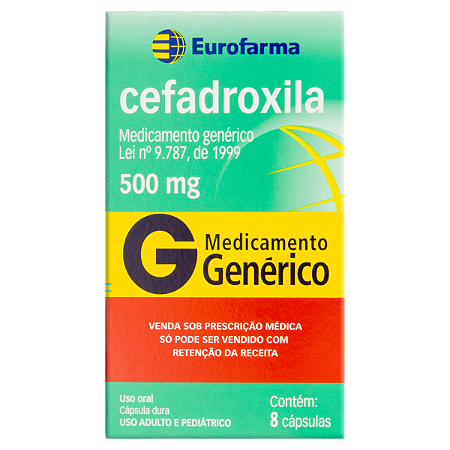 CEFADROXILA 500 MG X 8 CAPS DE GEL - (CEFADROXIL)