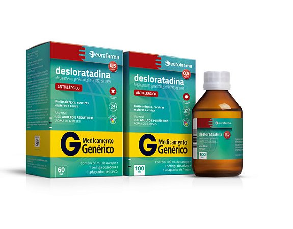 DESLORATADINA 0,5MG/ML X 60 ML