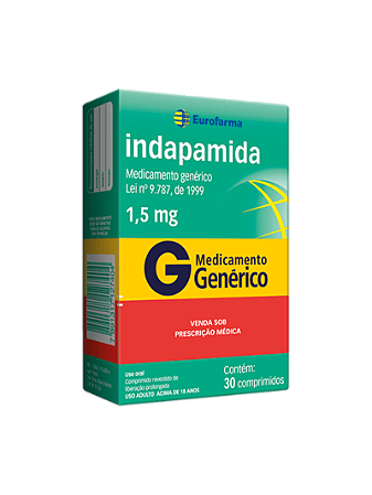 INDAPAMIDA 1,5 MG X 60 COMPRIMIDOS