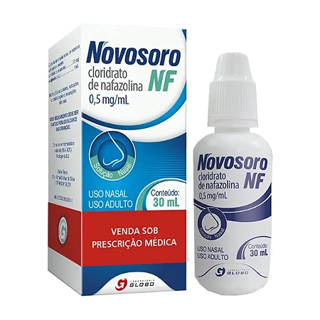 CLORIDRATO DE NAFAZOLINA - 30 ML (NOVOSORO)